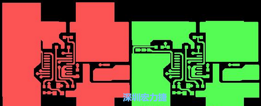 此操作可使文件中大部分的焊盤(pán)輸出后仍為焊盤(pán)，不會(huì)成為線(xiàn)性焊盤(pán)，并且不會(huì)產(chǎn)生像下圖一樣的短路情況